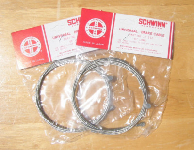 Two(2) Pack Brake Cable Bundle- Schwinn Chicago OEM Road Mountain Inner Wire 65''
