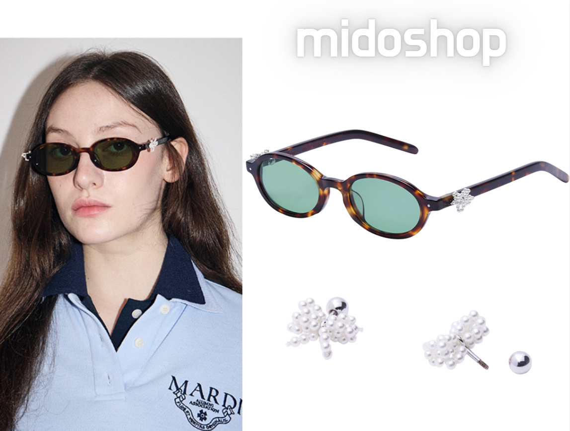 ●Mardi Mercredi● ROUND SUNGLASSES M.O-001_TORTOISE Mardi Mercredi ROUND SUNGLASSES M.O-001_DARK TORTOISE / +