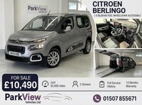 CITROEN BERLINGO 1.5 BlueHDi Feel Wheelchair Accessible Disabled Access Vehicle