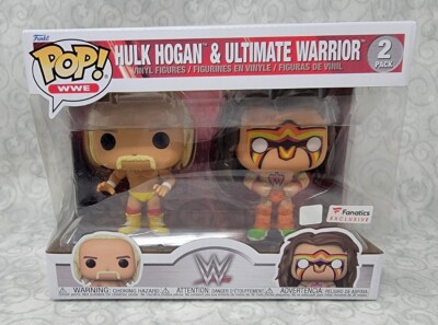 Funko Pop! Vinyl: WWE - Hulk Hogan & Ultimate Warrior 2-Pack - Box has Wear