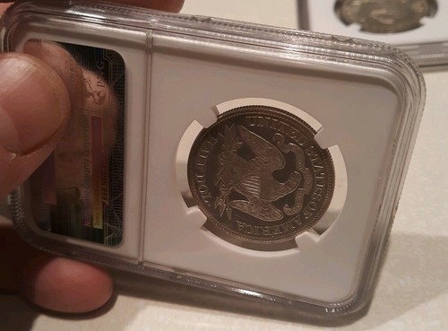 1877 50C Seated Liberty Half Dollar NGC MS-61 Solid Prooflike!