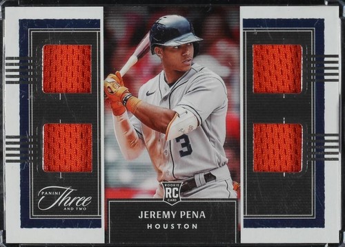 2022 Panini Three and Two - Jeremy Pena #RQJ-JP