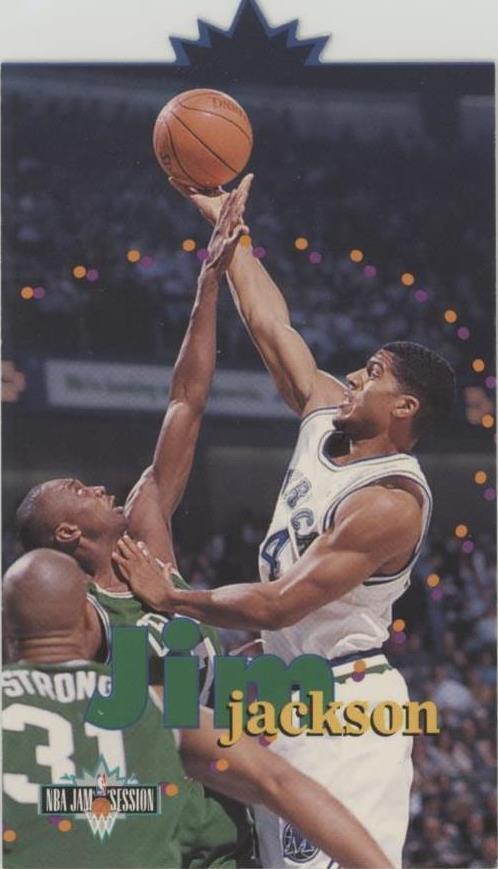 Fleer NBA Jam Session 1995-96 - Jim Jackson #D21