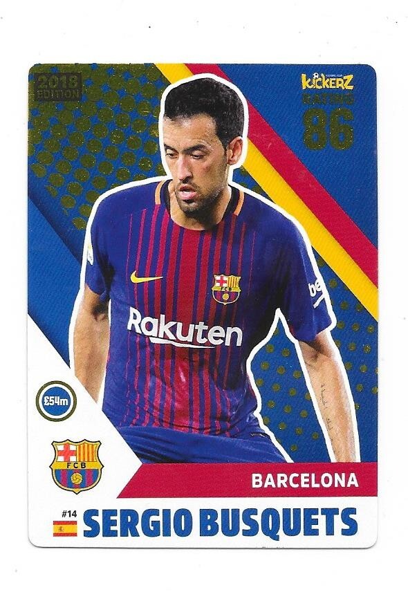Panini SERGIO BUSQUETS ジャージカード /99 Panini SERGIO BUSQUETS ジャージカード /99 Sergio Busquets