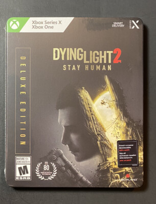 Dying Light 2 Stay Human [ Deluxe Edition STEELBOOK ] (XBOX ONE / SERIES X) NEW