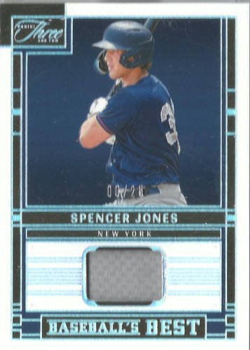 2024 Panini Three and Two - Spencer Jones #BBM-SJ
