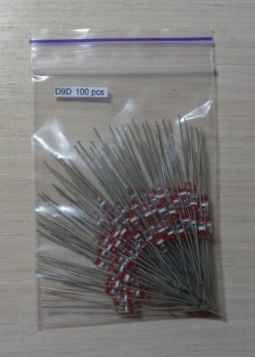 Lot of 100 pcs D9D Crystal Point Detector Germanium Diodes New 