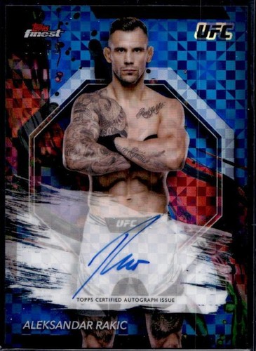 2024 Topps Finest UFC - Aleksandar Rakic #FA-ARR