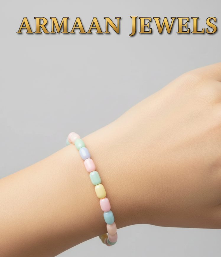 BRACELET Multi Coloured  Bead Stress release healing Men/Women UK/S