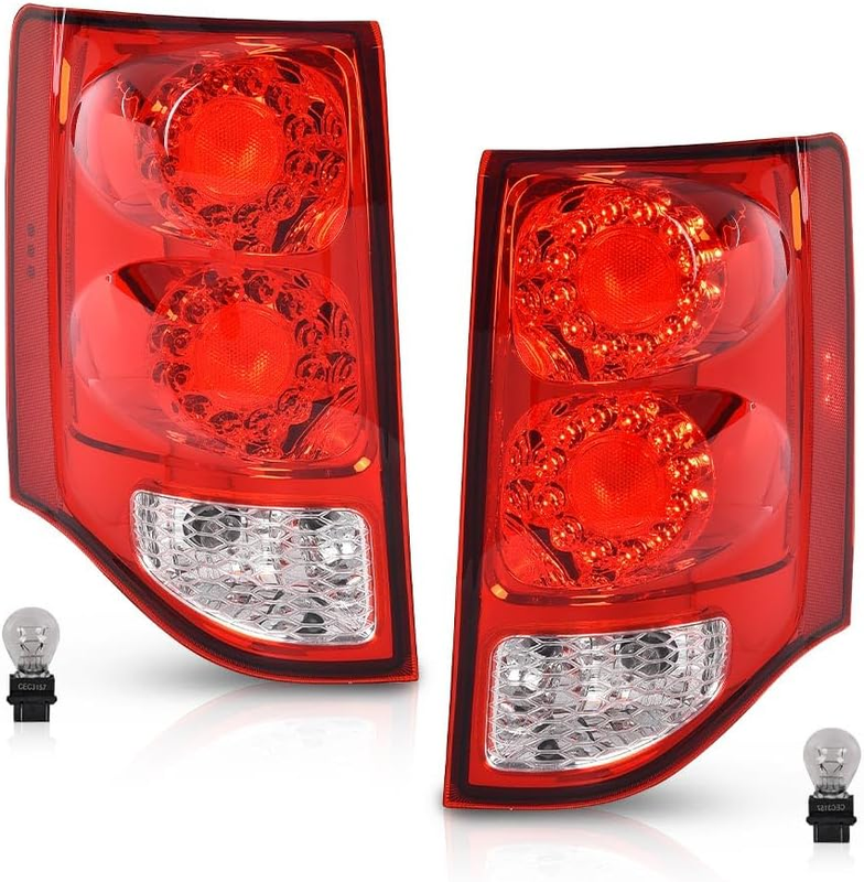 LED Rear Tail Lights Brake Driver Passenger for Dodge Grand Caravan 2011-2020