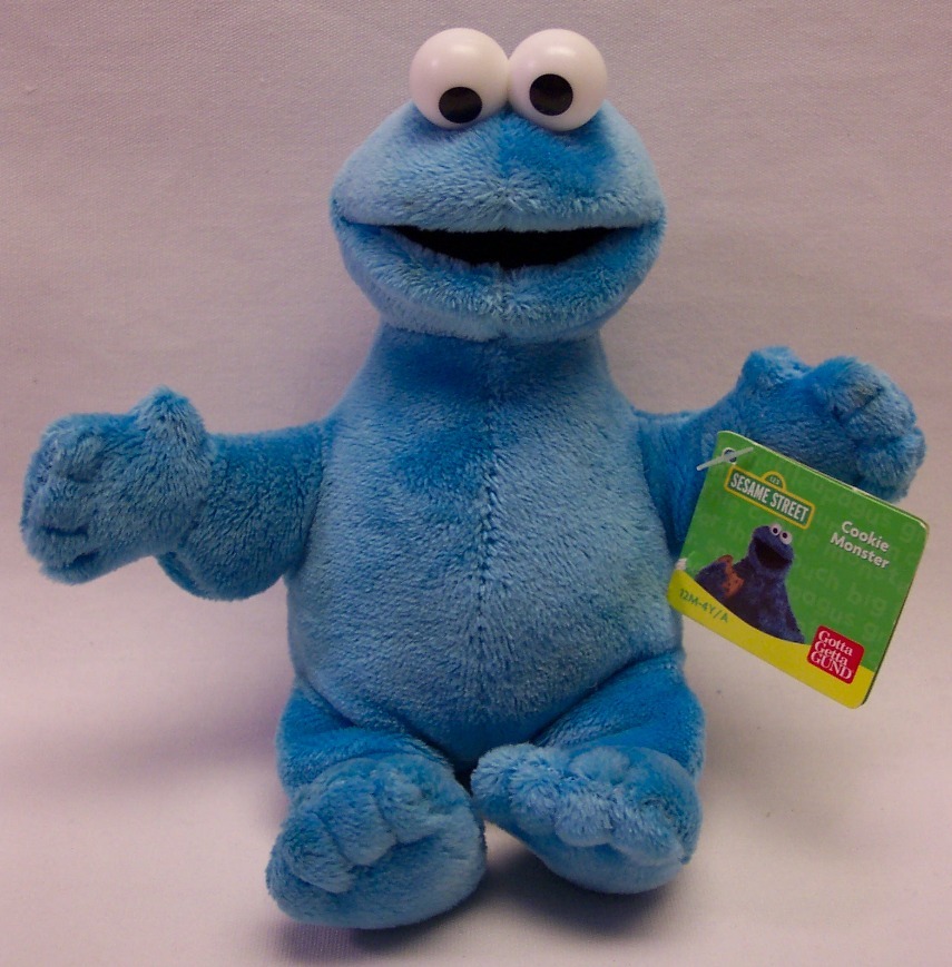 GUND Sesame Street SOFT COOKIE MONSTER 6