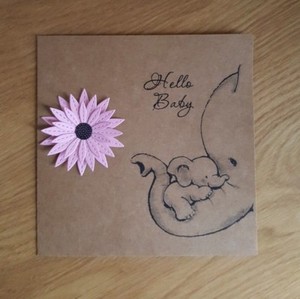 Best Of 88 Flower Card For New Baby