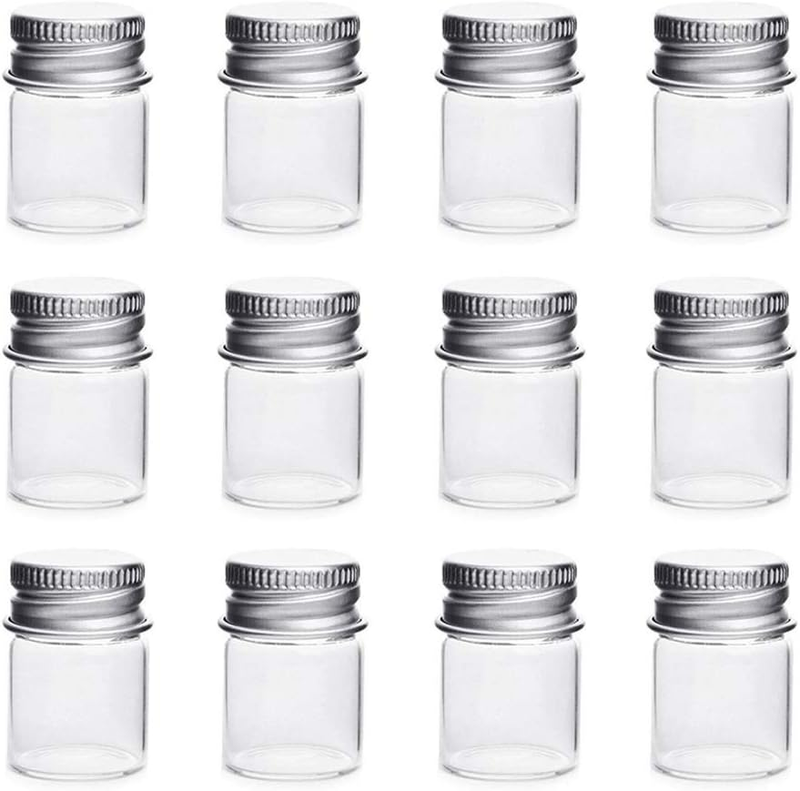 Vials With Aluminum Screw Caps Cute Empty Sam