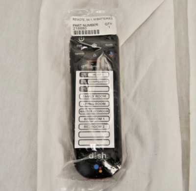 Dish Network 54.1 UHF 2G Hopper Joey Voice Remote Control New In Box 218880