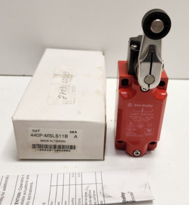 NEW IN BOX! ALLEN-BRADLEY GUARDMASTER SER.A SAFETY LIMIT SWITCH 440P-MSLS11B