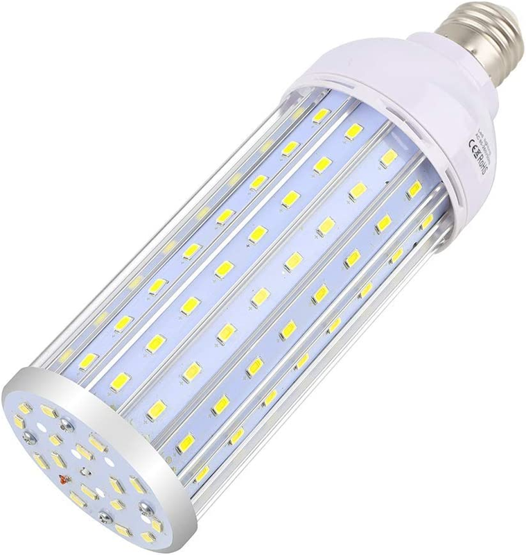60W LED Corn Light Bulb - 6000LM, 6000K, Super Bright for In