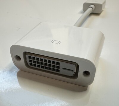 OEM Apple HDMI to DVI Adapter for External Display/Video - White (MJVU2AM/A)