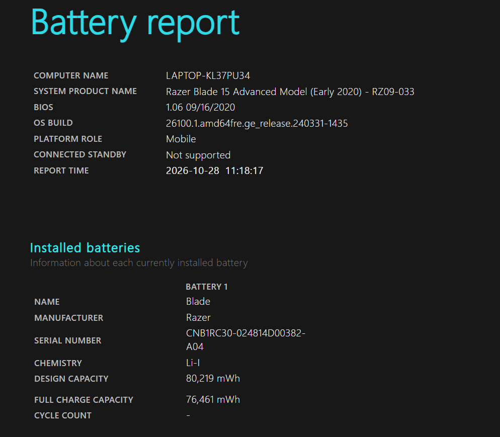 Razer Blade 15 Early RZ09-0330 15.3" 300hz i7-10875H 32GB 512GB RTX 2070 Super - Thumbnail 18