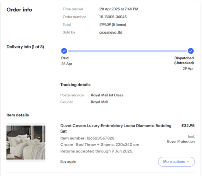 Item photo(s) from verified buyer
