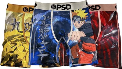 PSD Мужские трусы-боксеры Multi/Naruto Uzu Sp 3Pk