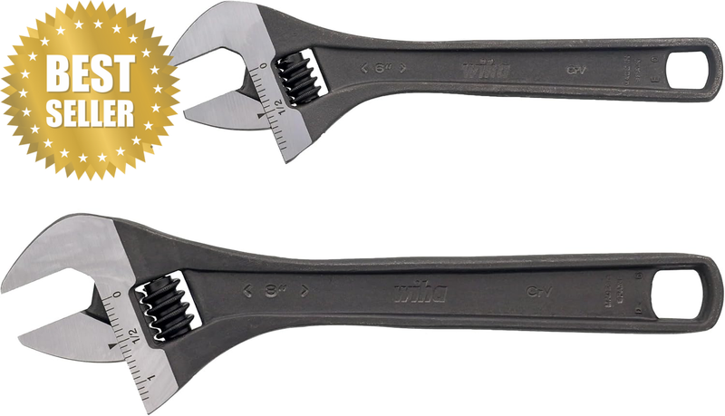 76281 2 Piece Adjustable Wrench Set