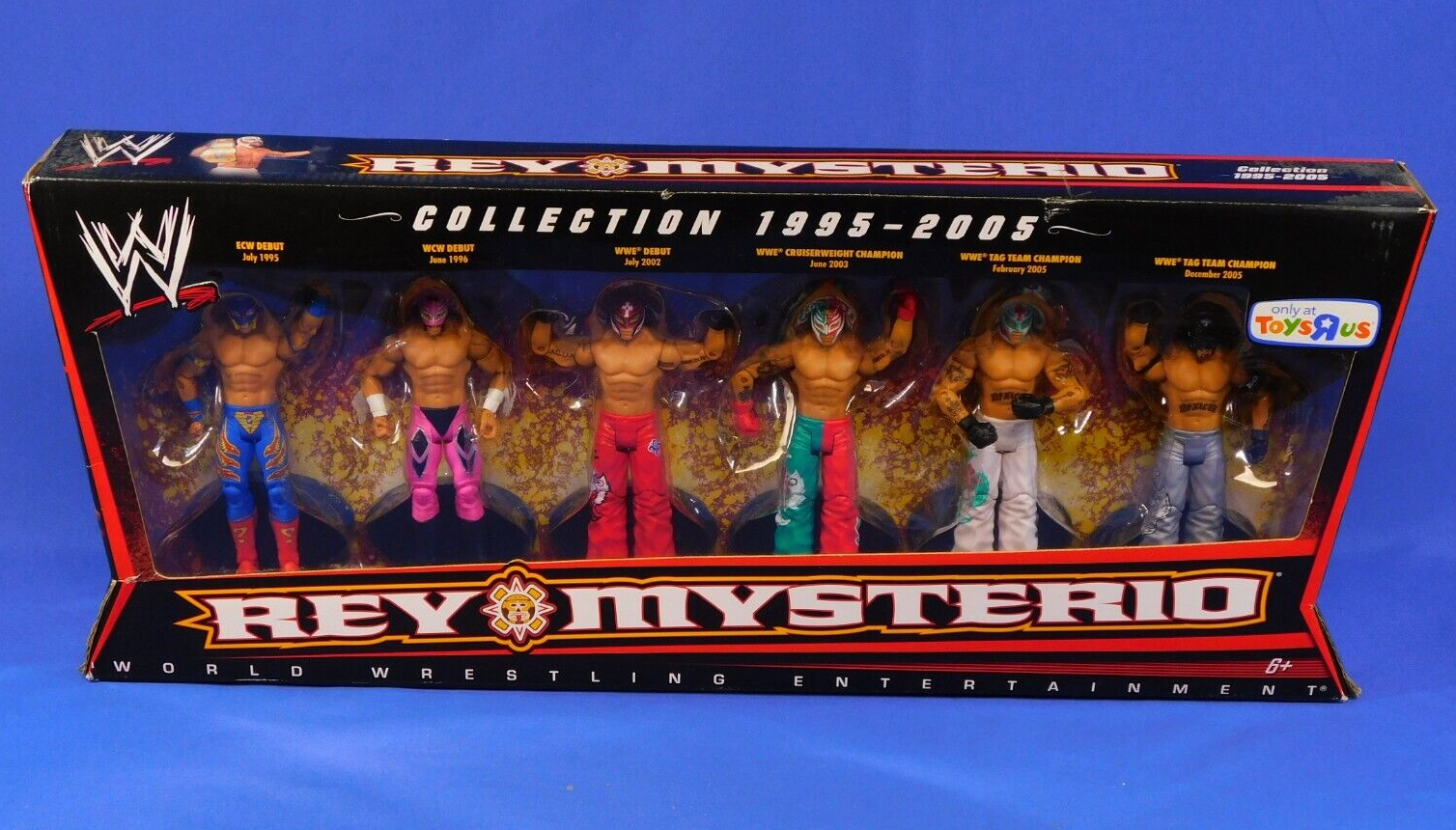 WWE MATTEL REY MYSTERIO COLLECTION 1995-2005 BOXED SET TOYS WWE MATTEL REY MYSTERIO COLLECTION 1995-2005 BOXED SET TOYS
