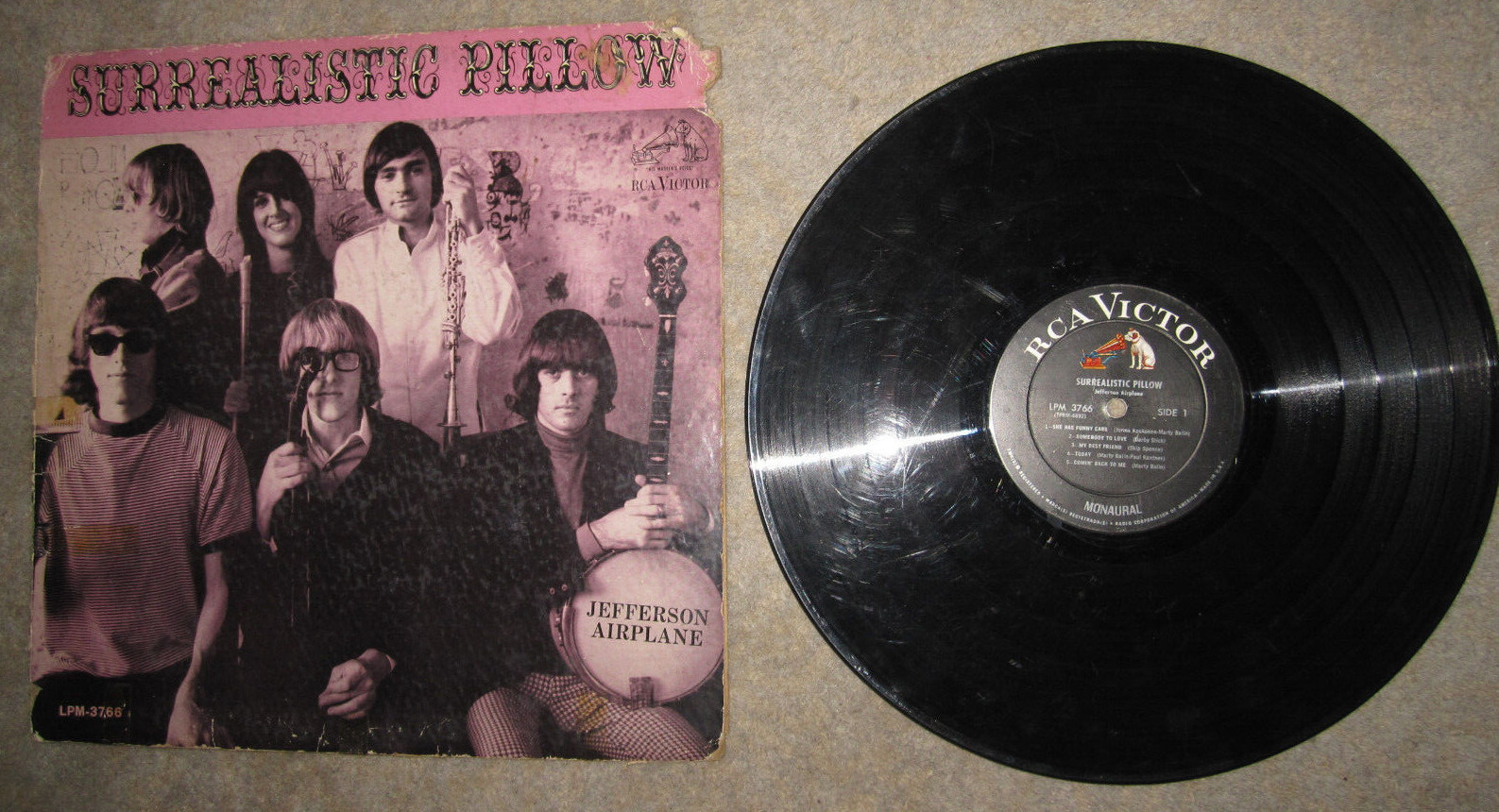 欧LP Jefferson Airplane Surrealistic Pillow 88985396711 RCA Victor, RCA, Legacy, Sony Music /00260 Jefferson Airplane – Surrealistic Pillow – Vinyl