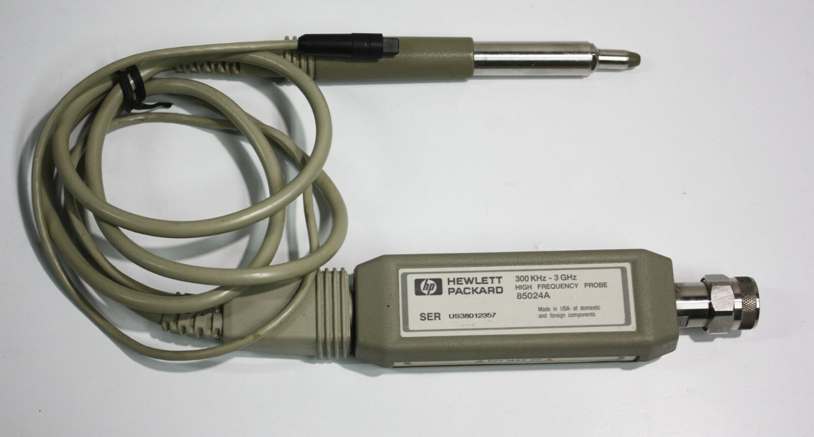 [DW]USED hp 85024A HIGH FREQUENCY PROBE 300kHz-3GHz ハイフリークエンシープローブ[ST1301046] Agilent 85024A High Frequency Probe ID_53609: World Equipment