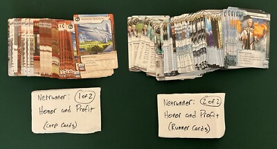 Honor and Profit Android Netrunner from Fantasy Flight Games LCG