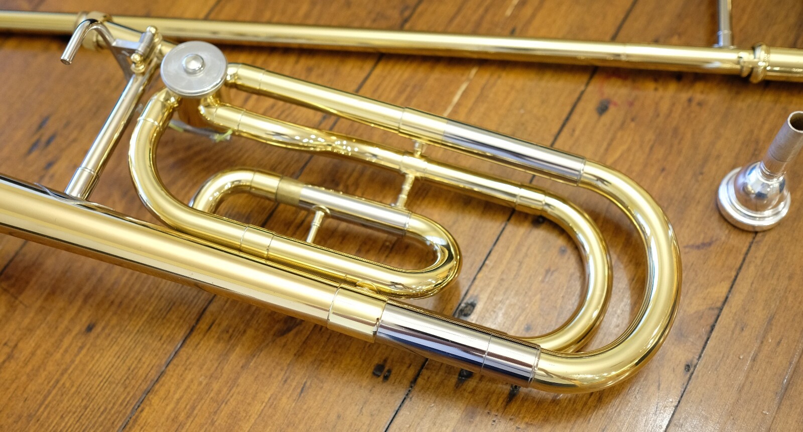 Yamaha YSL-448G F Rotor Trigger Trombone - REALLY NICE!