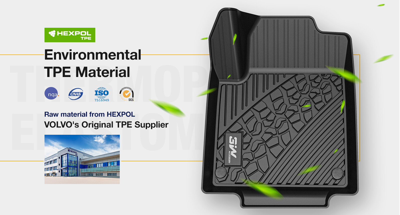 3W Floor Mats for Dodge Ram1500 Crew Cab 2019-2023 Without Storage Floor Liner