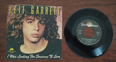 3452 45 giri LEIF GARRETT  I WAS LOOKING FOR SOMEONE TO LOVE 1980 ITALY OTTIMO