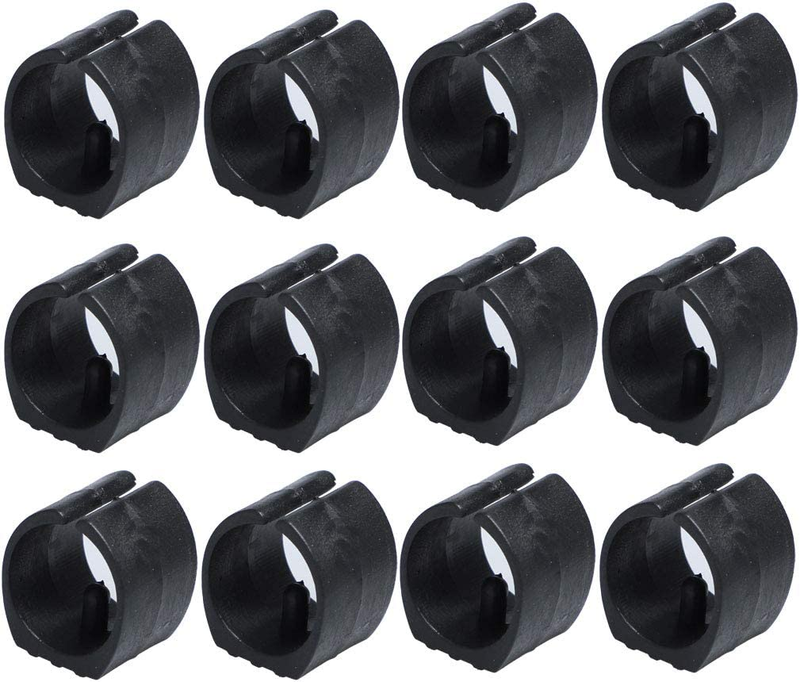 Foot Floor Glides Single Prong U-shape Caps 22mm 12pcs