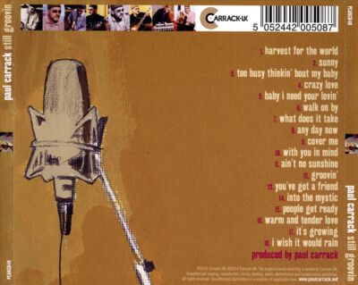 PAUL CARRACK STILL GROOVIN [REMASTERED] NEW CD