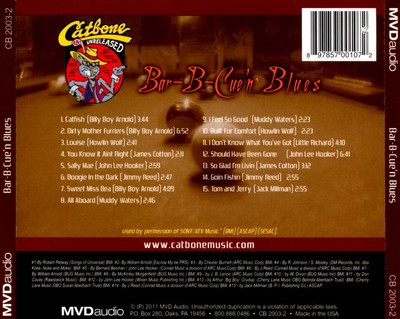 VARIOUS ARTISTS BAR-B-CUE'N BLUES NEW CD