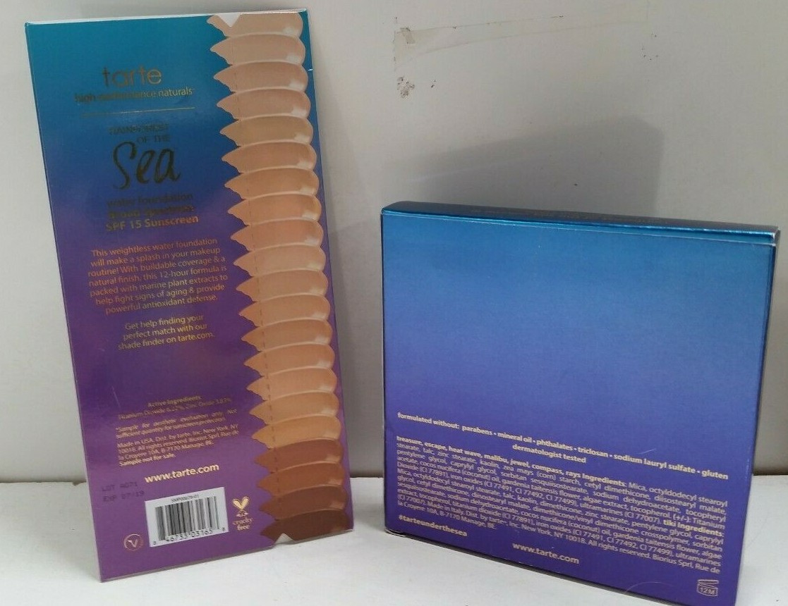 TARTE Rainforest Of The Sea VOLUME III Eyeshadow Palette 8x0.05oz w/ BONUS! NEW!