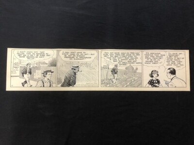 Fred Fox Original Daily Comic Strip Art #15 1936- unpublished?