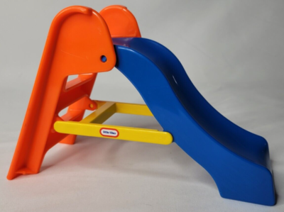 Little tikes orange store and blue slide