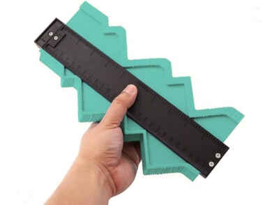 Contour Gauge Profile Tool with Lock, 10 Inch Super Gauge Shape and Outline Tool
