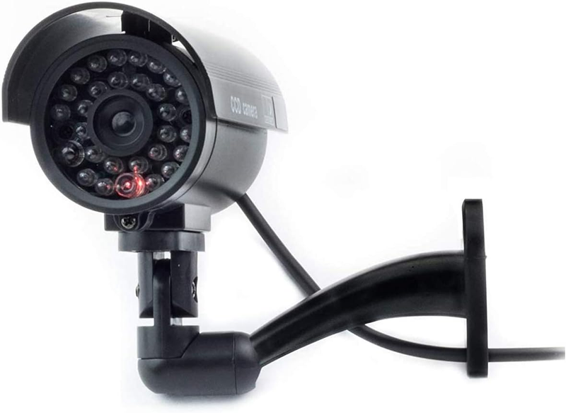 Outdoor LED Flashing Security Camera - Dummy CCTV Surveillance System