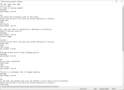 Item photo(s) from verified buyer