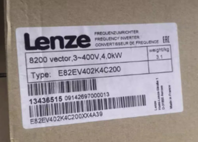 NEW LENZE Inverter E82EV402K4C200 Vector Frequency Inverter