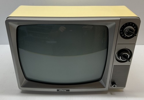 Vintage JC Penney TV Television CRT Model No. 685-1043 Retro Vintage JC Penney TV Television CRT Model No. 685-1043 Retro