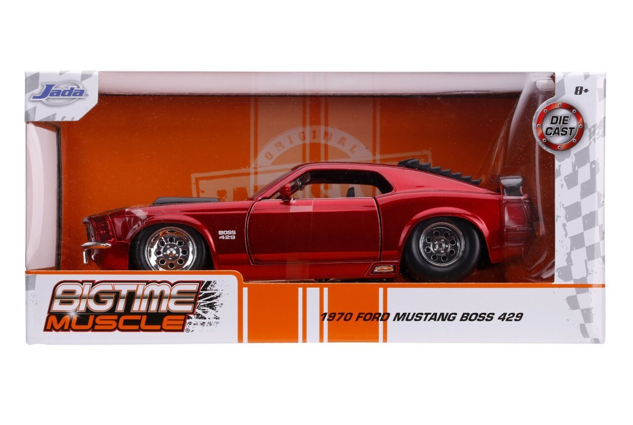 ミニカー 1:24 BTM 1970 Ford Mustang Boss 429 JADA BIGTIME MUSCLE BTM 1970 FORD MUSTANG BOSS 429 1:24
