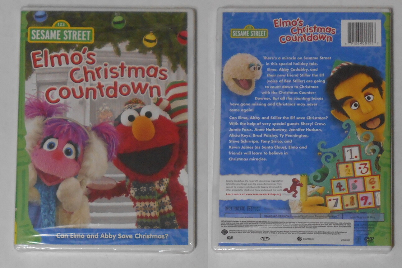 Christmas Eve 2枚DVDセット Sesame Street Holiday Double Feature DVD Christmas Eve, Elmo