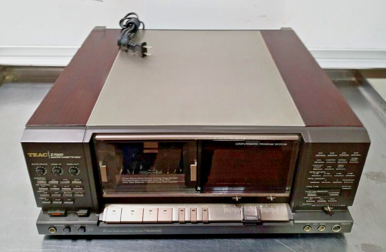 Rare Vintage TEAC Z-7000 Master Cassette Deck 3