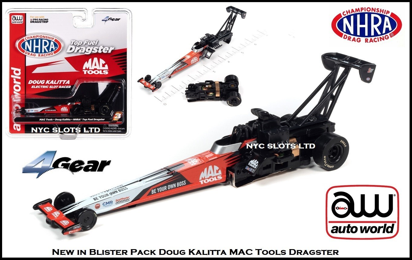 Auto World Doug Kalitta MAC Tools NHRA Top Fuel Dragster