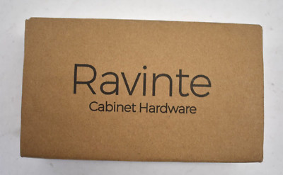 Ravinte 10 Pack Solid Kitchen Cabinet Handles Matte Black Finish Hardware