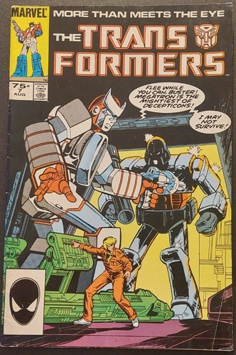 Transformers #78 Galvatron vs Megatron battle 1991 Neo