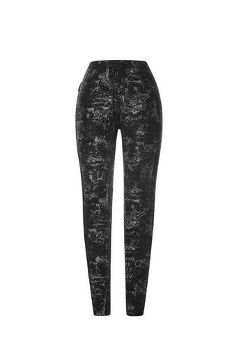 Legging PUNK RAVE modèle Distortion - Rock Gothique - Taille M